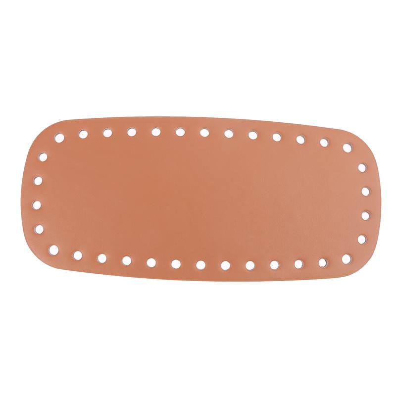 Round Leather Bottom With Holes Rivet Handbag Diy Women Shoulder Crossbody Bags Accessories