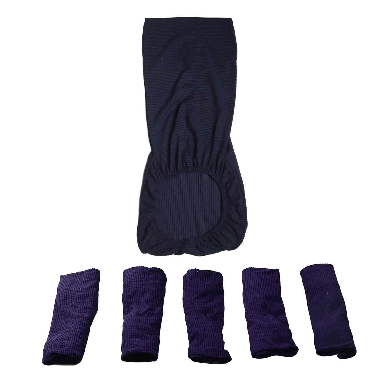 

Dining Chair Covers Thickened Stretchy Waterproof Dining Chair Slipcover For Home Four Legged Wooden Chair L Type Rolling Chair