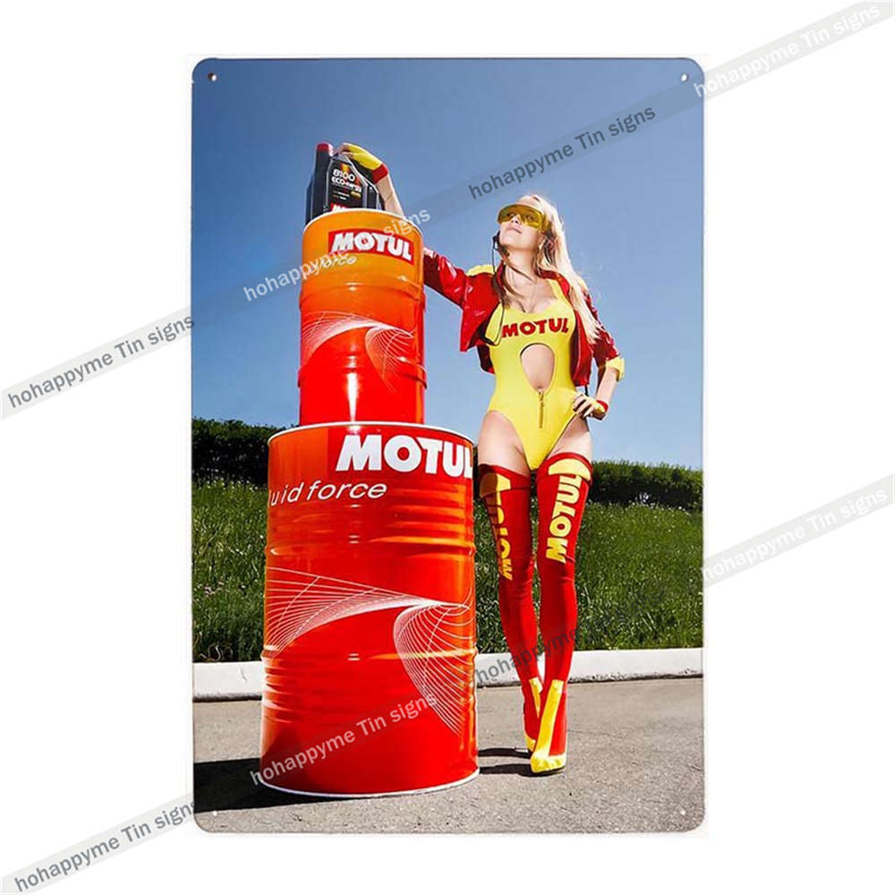 Oil Metal Sign Car Tyres Poster Decorative Garage Bar Club Cafe Man Cave Vintage Wall Art Tin Painting Plaque Home Decor 20x30cm