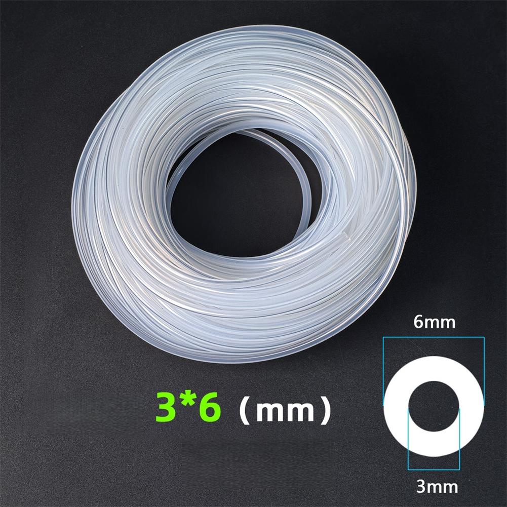 1PC Coffee Machine Silicone Tubing 50M/164FT For Milk Pipes And Hoses 3x6MM High Temp Flexible Coffee Machine Replacement Parts