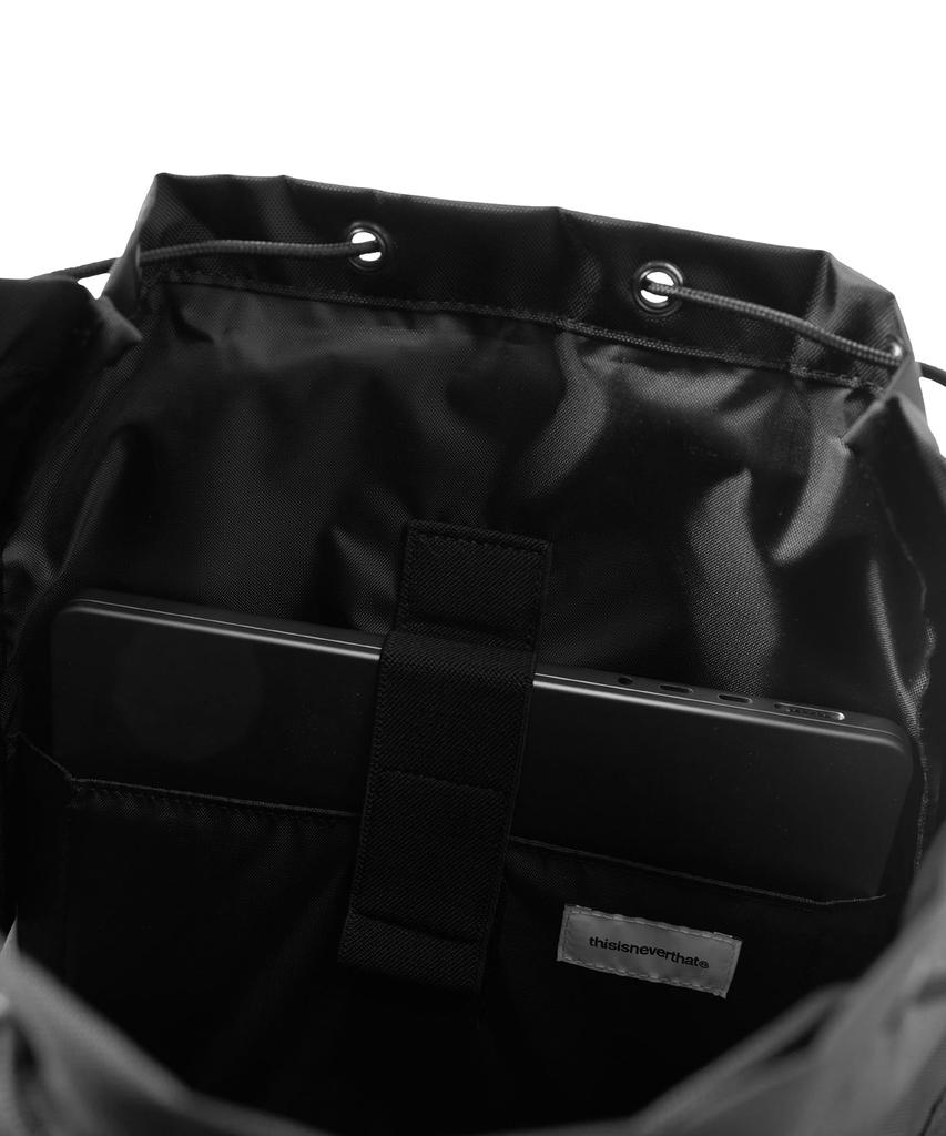 Thisisneverthat Nylon Rucksack Black