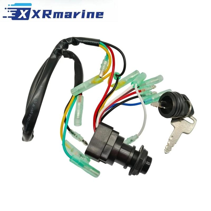 Ignition Switch Key Assy 703-82510-43 for Yamaha 703-82510-43-00 Outboard Motors Control Box 703-82510 Replaces MP51040