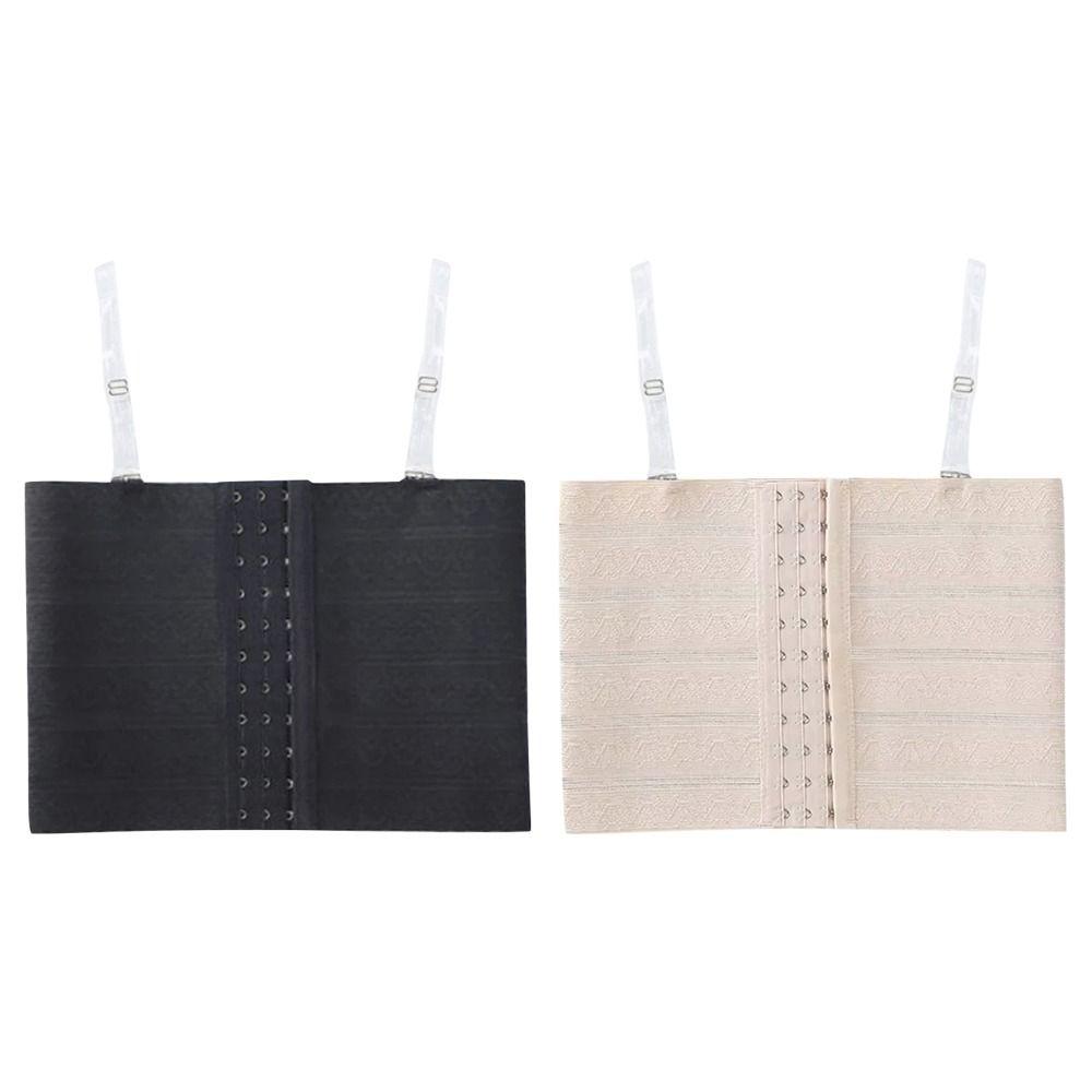 1Pcs With Bra Straps Chest Shaper Trans Lesbian Breast Binder Durable Tank Top Corset