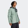 Jacket Adidas Terrex Multi Light Hooded Down Jacket Silver-green Khaki Green