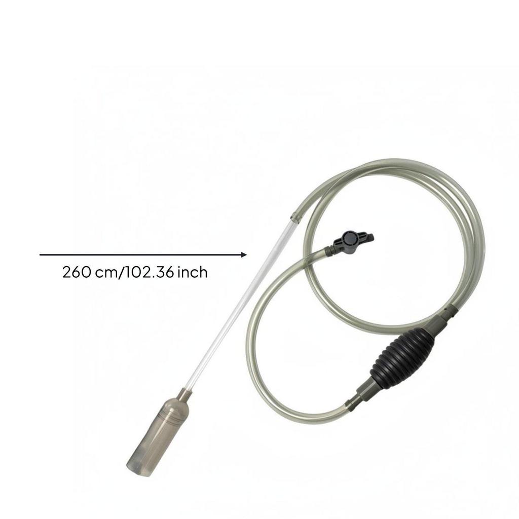 Aquarium Siphon Cleaning Kit Gravel Vacuum Water Changer Pump for Fish Tank