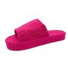 Pantofole da donna con suola spessa di marca di lusso Pantofole da donna in velluto a coste verde Capispalla piatto da donna Presentazioni aziende produttrici giochi Estate Autunno Pista Infradito Donna