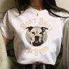 Cartoon Sunflower Dog Womens Casual Retro Cool Girl Dog Printed Round Neck Short Sleeved TShirt Daily Top Graphic Tee
