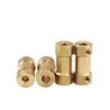 1Pcs Brass Coupling Model Accessories Motor Motor Coupling Metal Hole Connecting Shaft Transmission Parts 2-3-4-5