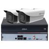 Dahua 2MP POE Buitenbeveiligingscamerasysteem met Full-Color Nachtzicht CN-stekker (adapter meegeleverd)