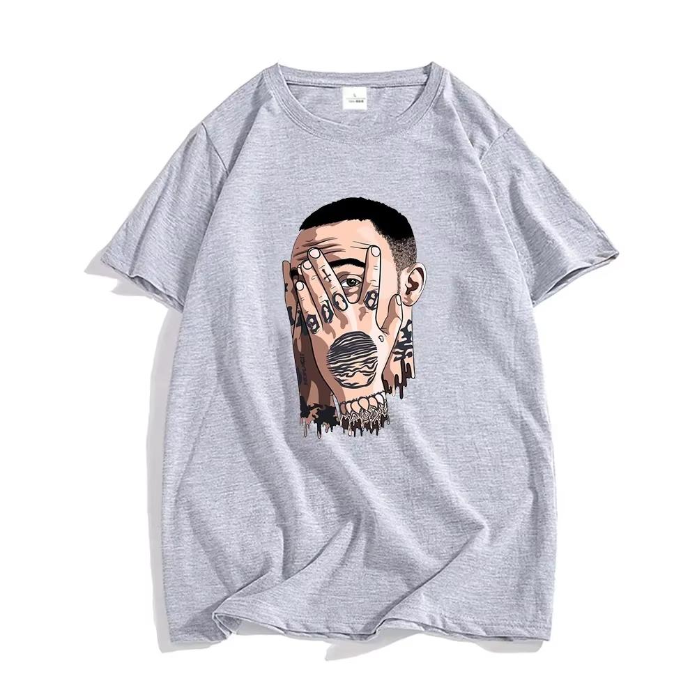 

Rapper Macc Miller Printing T-shirts Pure Shirts Men/women Hip Hop T Shirt Summer Loose Casual Short Sleeve Clothing Tops 5XL