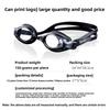 Waterproof Antifog Swim Goggles For Adults With Pc Lenses And Uv Protection