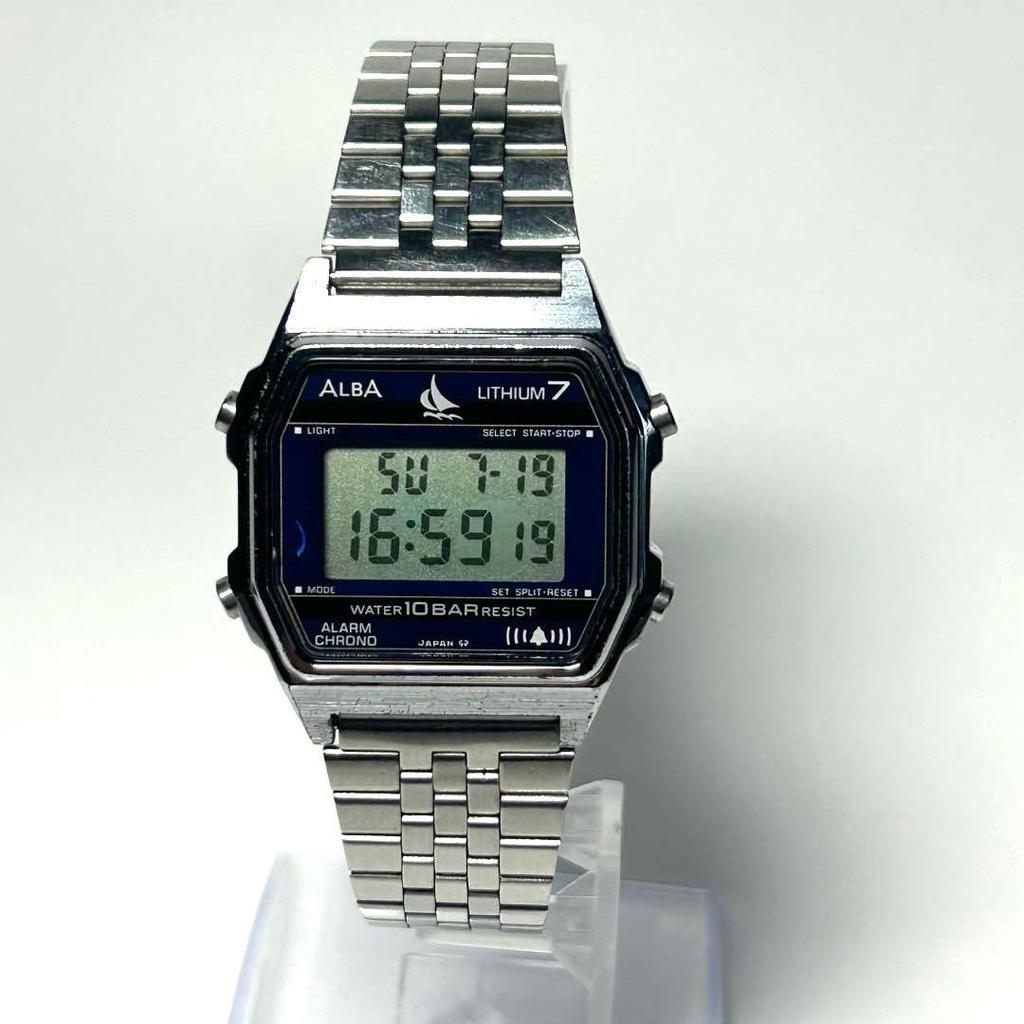 Used Excellent condition SEIKO ALBA W309-4210 Yacht, battery replaced