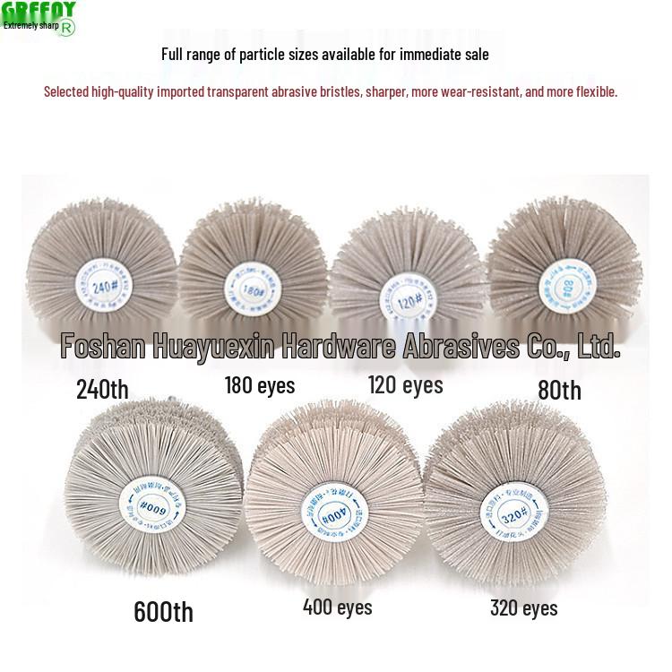 Abrasive Wire Flower Head for Rosewood Furniture, Wood Carving, Root Carving, and Relief Polishing