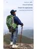 Aluminum Alloy Telescopic Hiking & Trekking Poles with Straight, T-Handle, Curved Handles for Skiing, Climbing, and Elderly Use