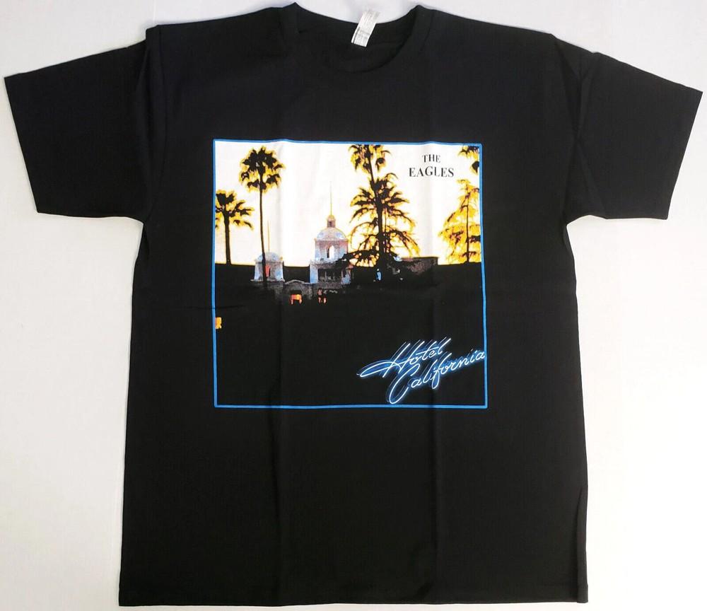 Retro Hotel California Style Rock Graphic T-Shirt ON TREND Unisex T-Shirt M