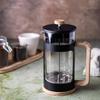 Zaparzacz do kawy/herbaty 1.0L French Press drewniany uchwyt KLAUSBERG KB-7681