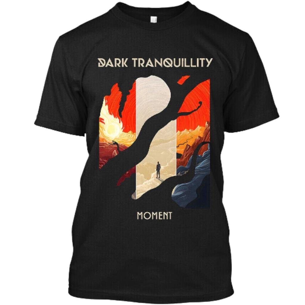 NWT Dark Tranquillity Moment Swedish Death Metal Band Tour Music men’s T-Shirt