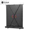 CZUR 100-inch Electric Hydraulic Floor-Pull Projector Screen