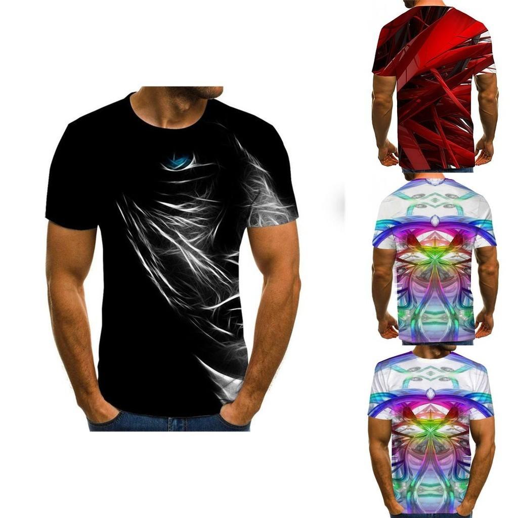 Vibrant Funny Hypnosis 3d T-shirt For Men And Women With Soft Casual Short Sleeves