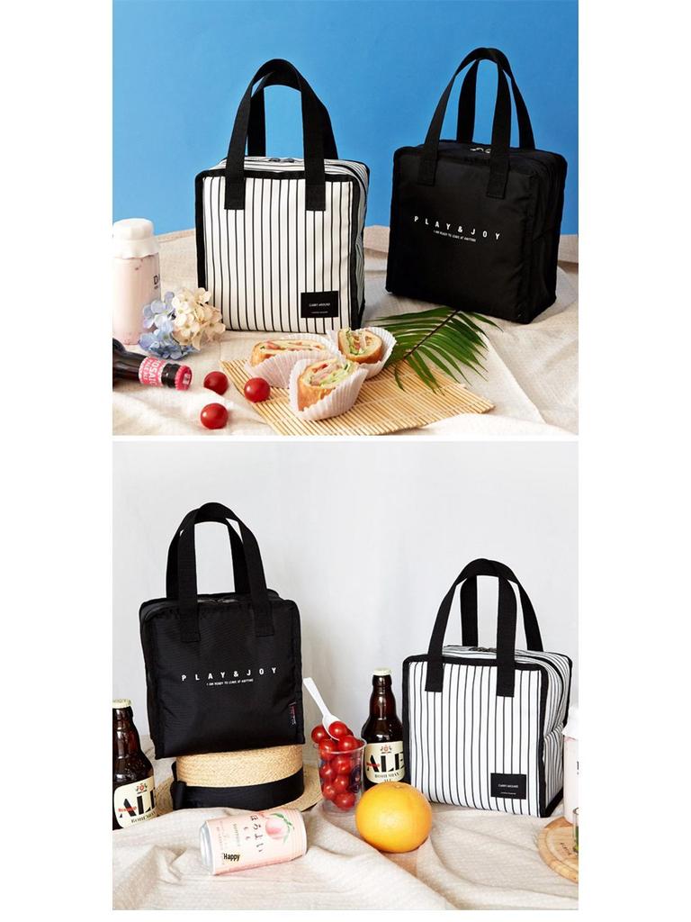 Lunch Korean Bag Insulated Bento For Office Students