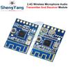 2.4G Wireless Microphone Audio Signal Transceiver Module Board 3.3-5.0V Receiving And Transmitting Module