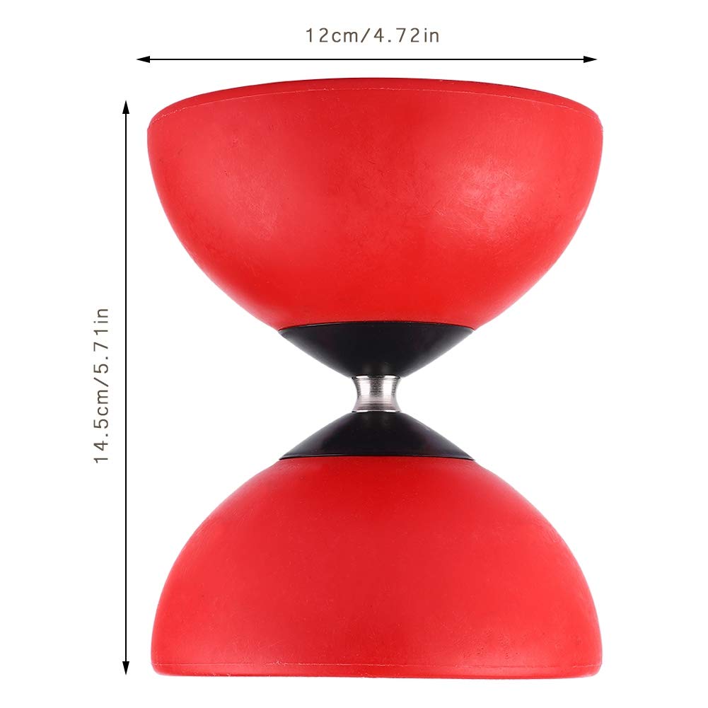 Chinese Yo-yo (Japanese Spinning Top), Made of Bamboo with a Stick, Beautiful, Easy To Spin, for Juggling, Street Performance, and Other Fun