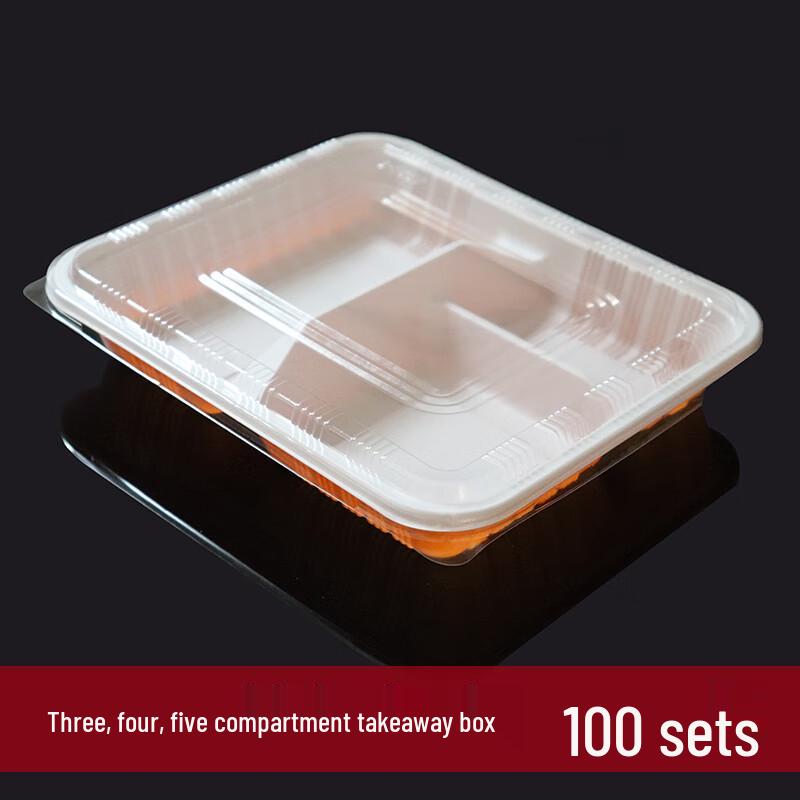 Disposable Compartment Meal Box