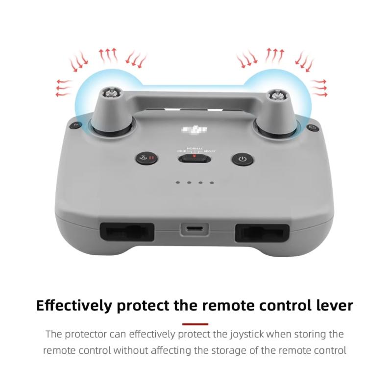 Small Joystick Guard Prevent Wear ABS Plastic Lightweight Travel Friendly Design for MINI 3/3/Air 2S/Air 2