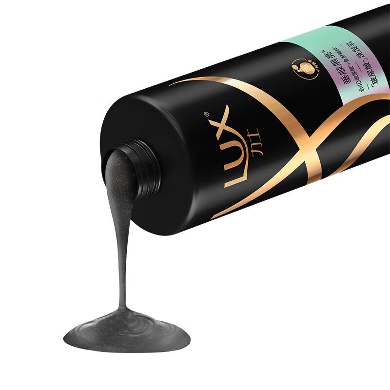 LUX Luxurious Black Shine Shampoo with Caviar & Black Sesame, 6 x 750g Pack