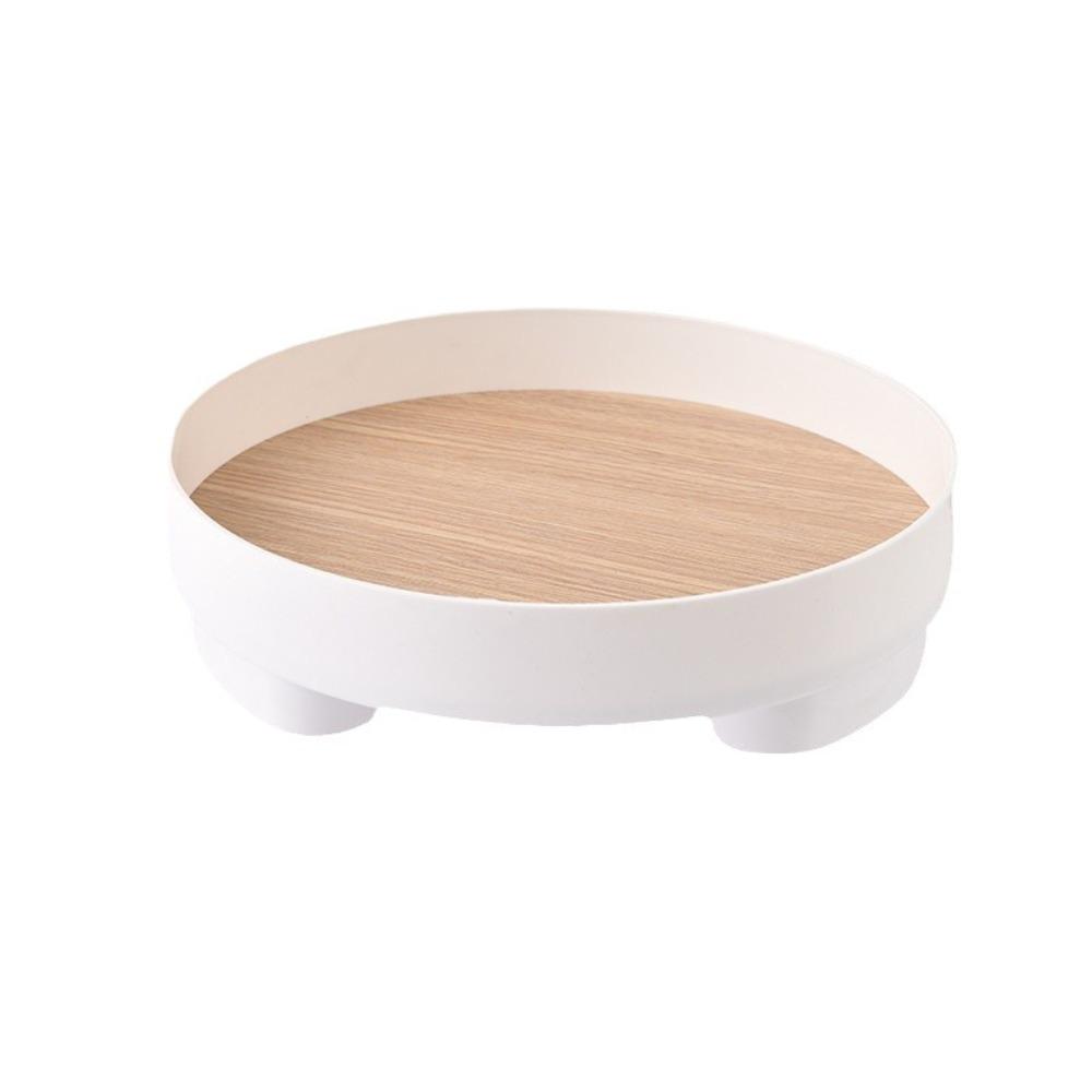 Round Fruit Storage Tray Nordic Style Sundries Organizer Desktop Organizer  Dressing Table