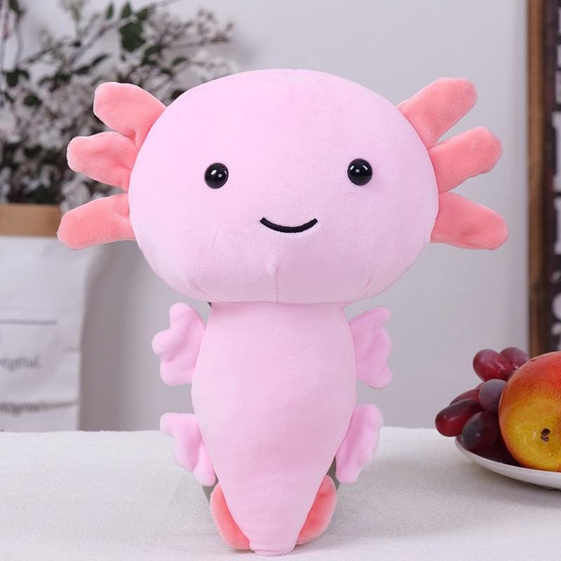 Peluche Axolotl Carino Morbido Animale di Peluche Salamandra Cuscino di Peluche Giocattolo di Peluche Kawaii Per Bambini