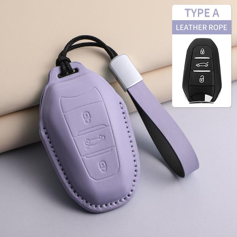 

For Peugeot 508L 408 5008 408X 4008 Car Smart Remote Key Shell Fob Car Key Case Cover Shell Anti-Scratch Protector Accessories