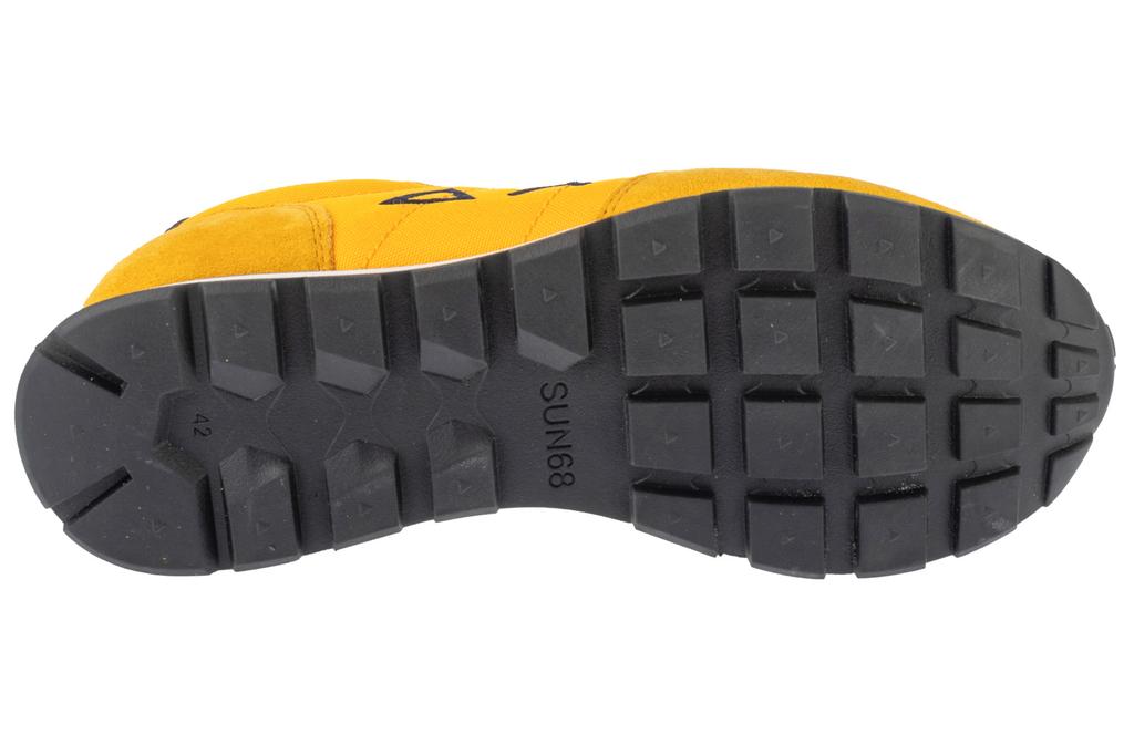 SUN68 Tom Solid, Mens yellow Sneakers