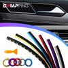Universal Car Interior Moulding Decoration Flexible Strips 5M Interior Auto Mouldings Car Cover Trim Dashboard Door Car Styling