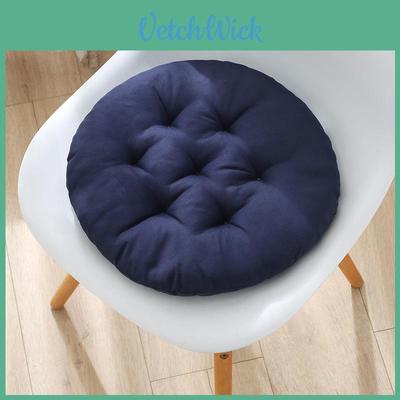 Modern Minimalist Cotton Office Chair Cushion With Ties For Home And Workspace Comfort