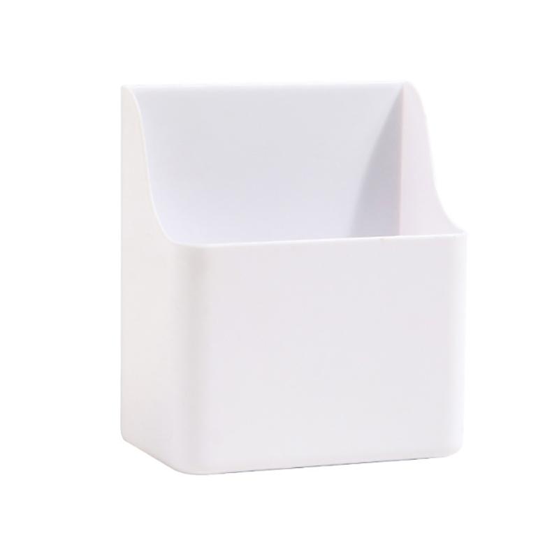 Large Capacity Household Refrigerator Magnetic Absorption Storage Box Shelf Office Whiteboard Pen Holder Stationery Organizer
