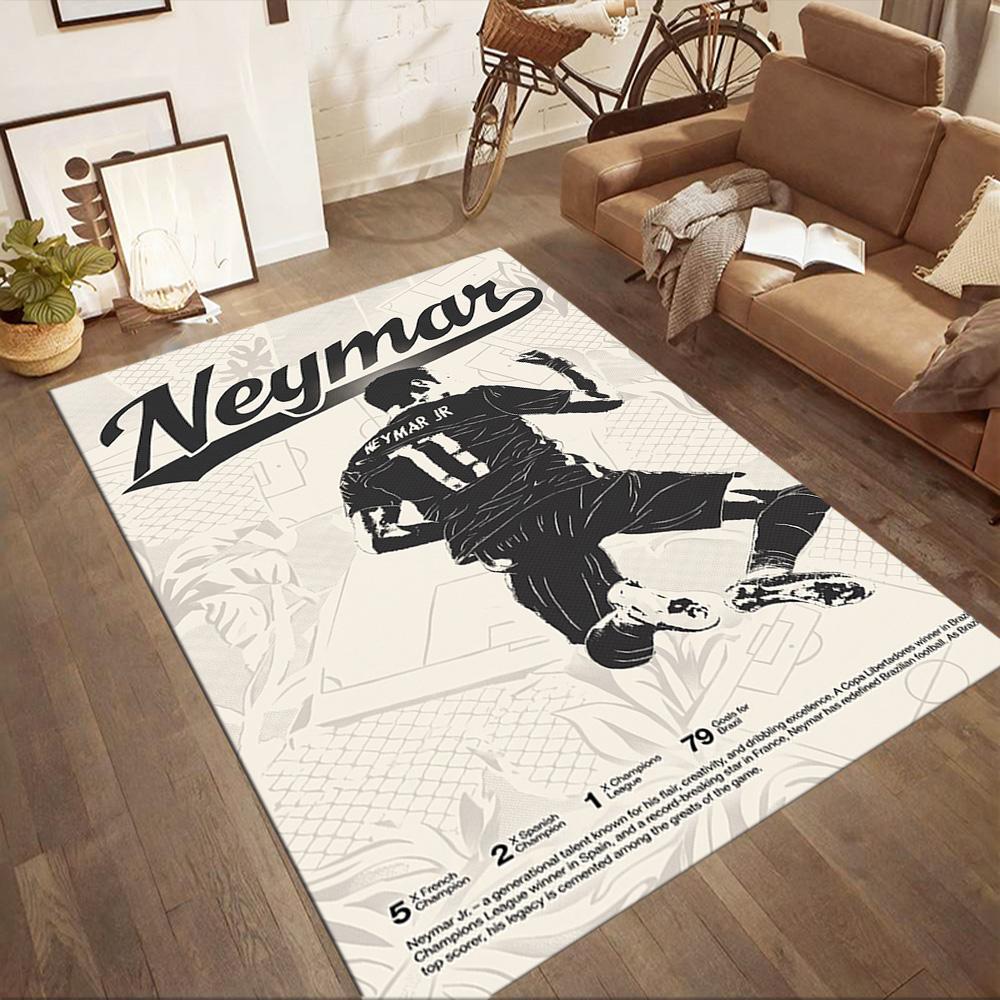 Mbappe 144 Area Rug Design for Entryway Decorate room Dormitory Foyer Antislip Carpet Decorate Offices Gift for Festivals