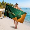 Asciugamano da Spiaggia Personalizzato Werder Bremen FC, Stampa Testo Nome Personalizzato, Asciugamano Morbido ad Asciugatura Rapida con Logo Calcio, Regalo per le Vacanze