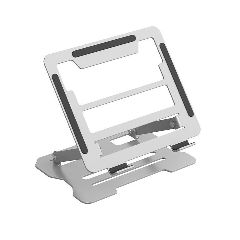 

Gaming Laptop Cooling Rack Metal Material Foldable Heat Dissipating Stand For Notebook