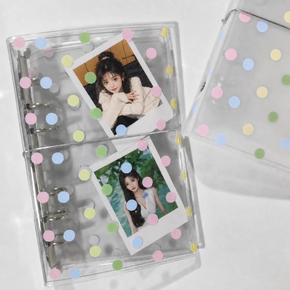 PVC Binder Cover M5/A6/A7 Journal Shell Portable Loose Leaf Shell Students