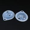Water Heater Silicone Diaphragm 5Pcs 50mm Oval Inclined Hole Non-toxic Silica Gel for Residential Gas Water Heater Repair Parts