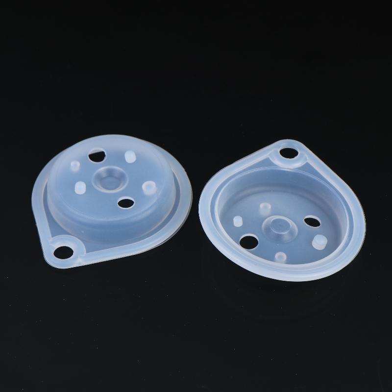Water Heater Silicone Diaphragm 5Pcs 50mm Oval Inclined Hole Non-toxic Silica Gel for Residential Gas Water Heater Repair Parts