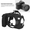 Silicone Protective Housing Camera Case Body Frame Shell Cover Skin for EOS 70D Digital CameraBlack