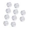10Pcs Aluminum Alloy Spacer Round Unthreaded Standoff Support Fittings Outer Diameter 10mm6mm