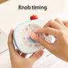Visual Rotation Timer Quiet Operation Practical ABS Construction For Children Study Kitchen Timing Time Management Devic