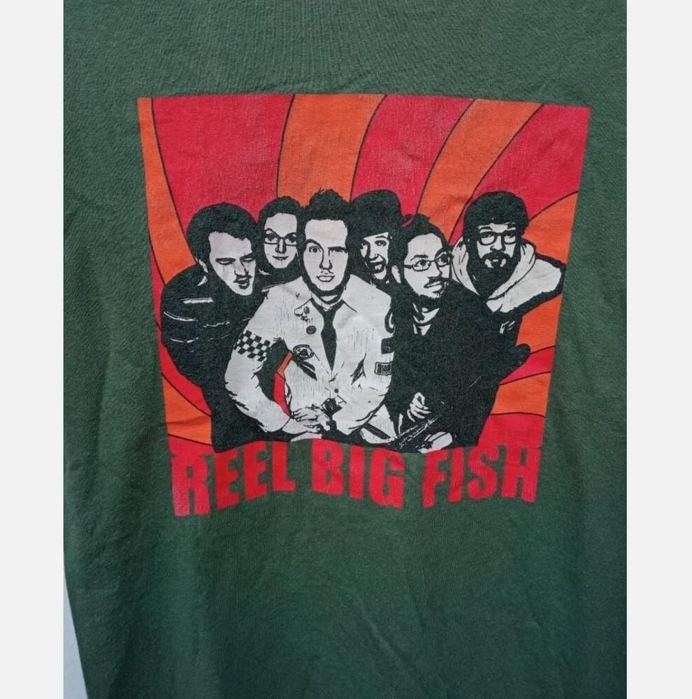 Reel big fish band Unisex Green T Shirt Full Size S-5XL Unisex T-Shirt XXXXL