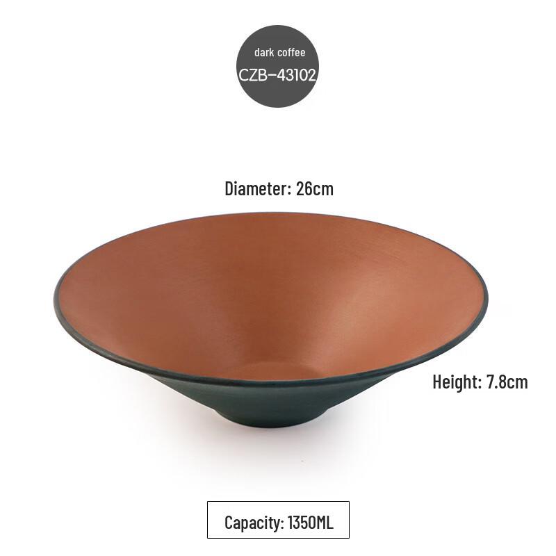 Japanese Style Melamine Noodle Bowl