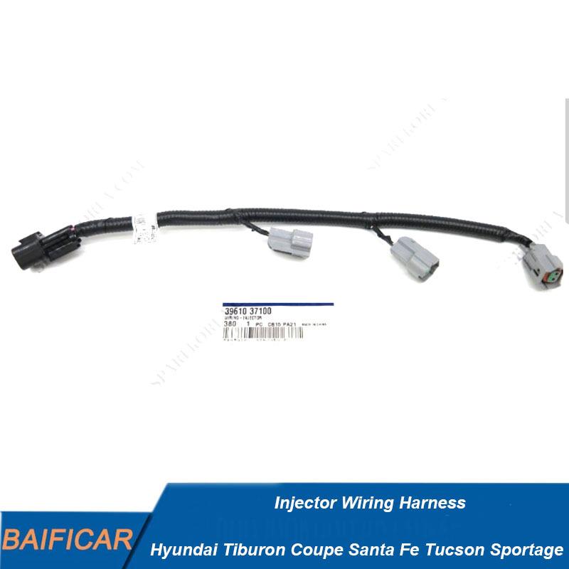 Baificar Brand New Injector Wiring Harness 39610-37100 For 2001-2010 Hyundai Tiburon Coupe Santa Fe Tucson Sportage
