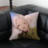 Anime MMushoku Tensei Cushion Cover Pillow Case Antidustmite Invisible zipper silky plush cushion