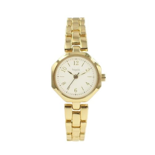 Fragola Octagon Metal Watch N02622S-2 GD Women's Gold